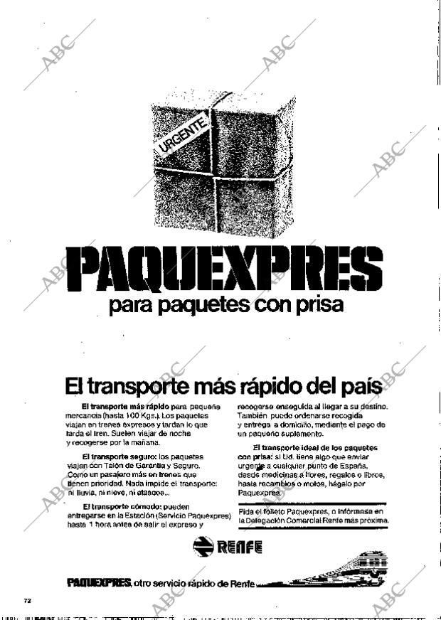 BLANCO Y NEGRO MADRID 22-05-1976 página 72