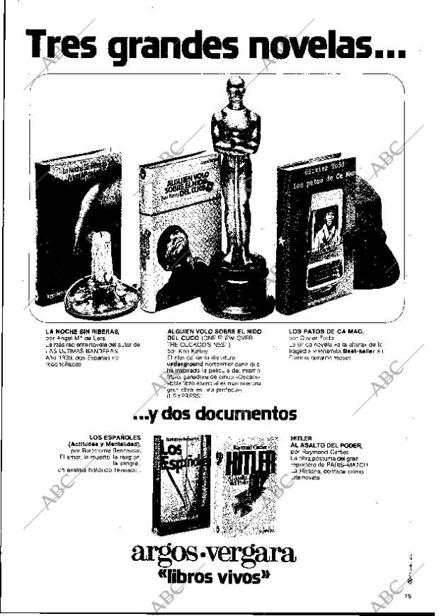 BLANCO Y NEGRO MADRID 22-05-1976 página 75