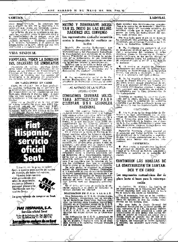 ABC MADRID 29-05-1976 página 28