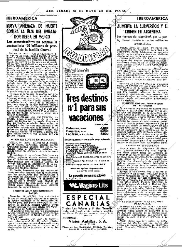 ABC MADRID 29-05-1976 página 40