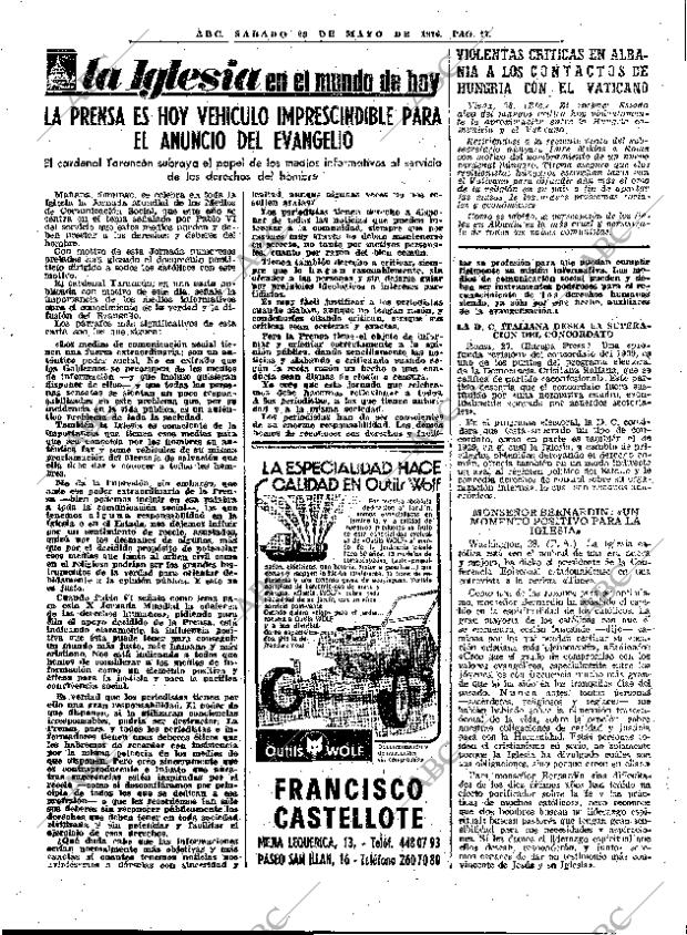 ABC MADRID 29-05-1976 página 43