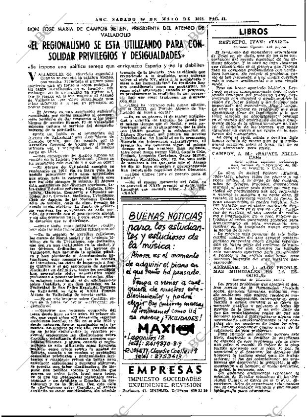ABC MADRID 29-05-1976 página 57