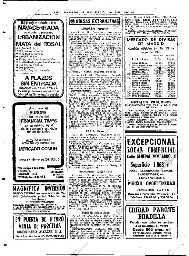 ABC MADRID 29-05-1976 página 66