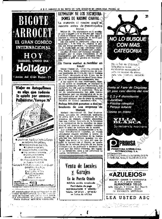 ABC SEVILLA 29-05-1976 página 73