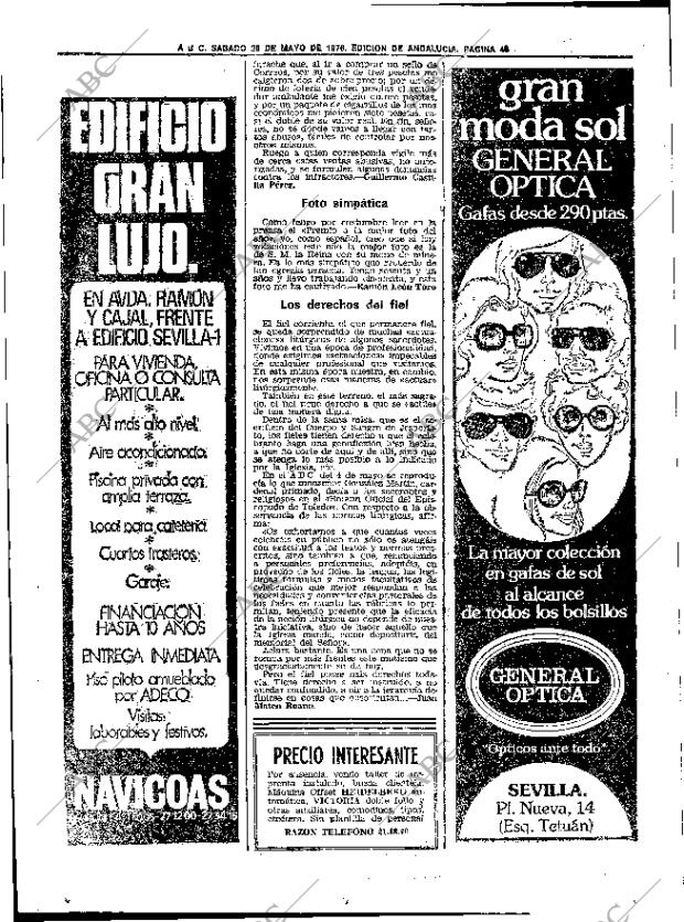 ABC SEVILLA 29-05-1976 página 78