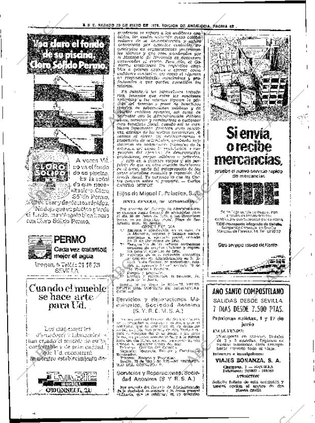 ABC SEVILLA 29-05-1976 página 82