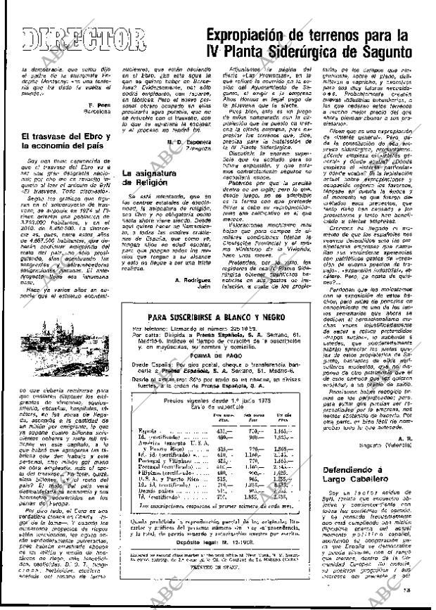 BLANCO Y NEGRO MADRID 29-05-1976 página 13