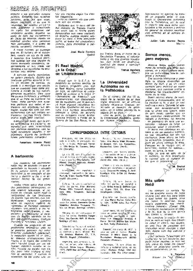 BLANCO Y NEGRO MADRID 29-05-1976 página 16