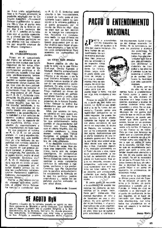 BLANCO Y NEGRO MADRID 29-05-1976 página 29