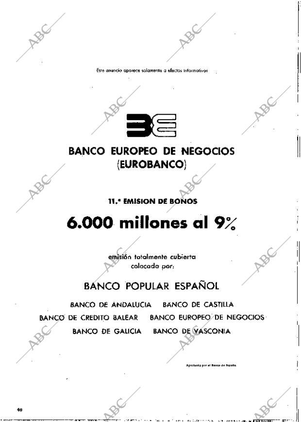 BLANCO Y NEGRO MADRID 29-05-1976 página 40