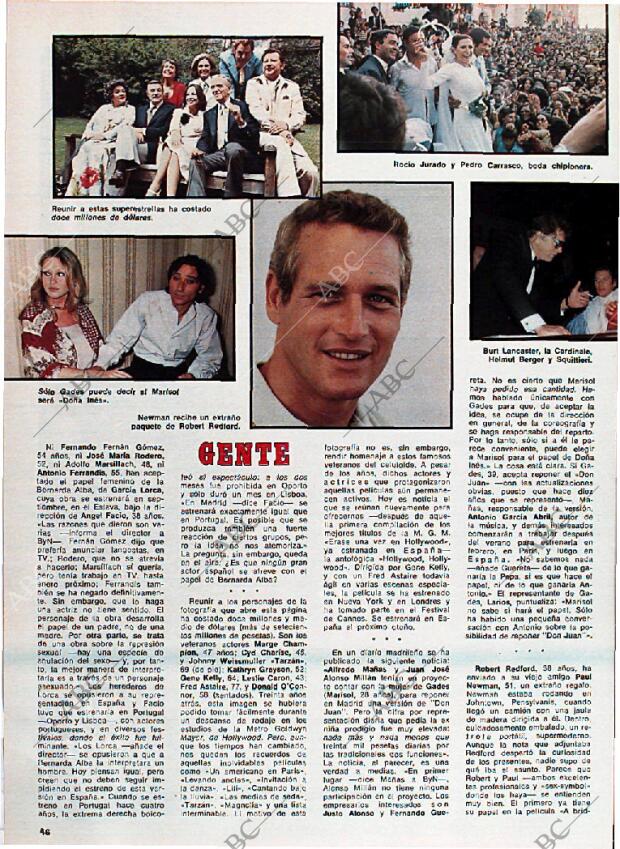 BLANCO Y NEGRO MADRID 29-05-1976 página 46