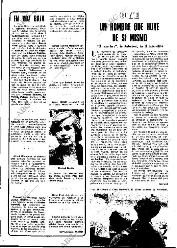 BLANCO Y NEGRO MADRID 29-05-1976 página 59