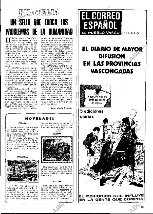 BLANCO Y NEGRO MADRID 29-05-1976 página 79