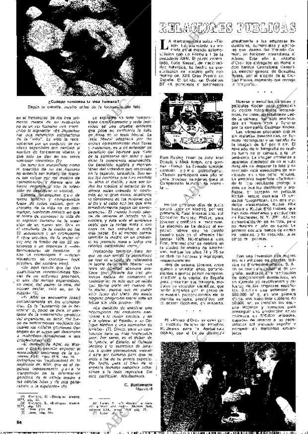 BLANCO Y NEGRO MADRID 29-05-1976 página 84