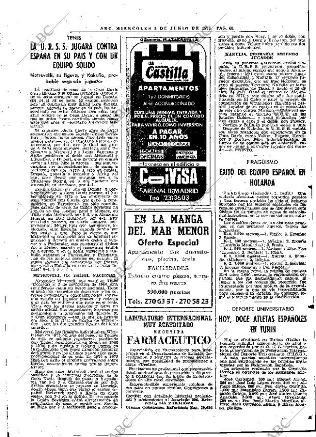 ABC MADRID 02-06-1976 página 85