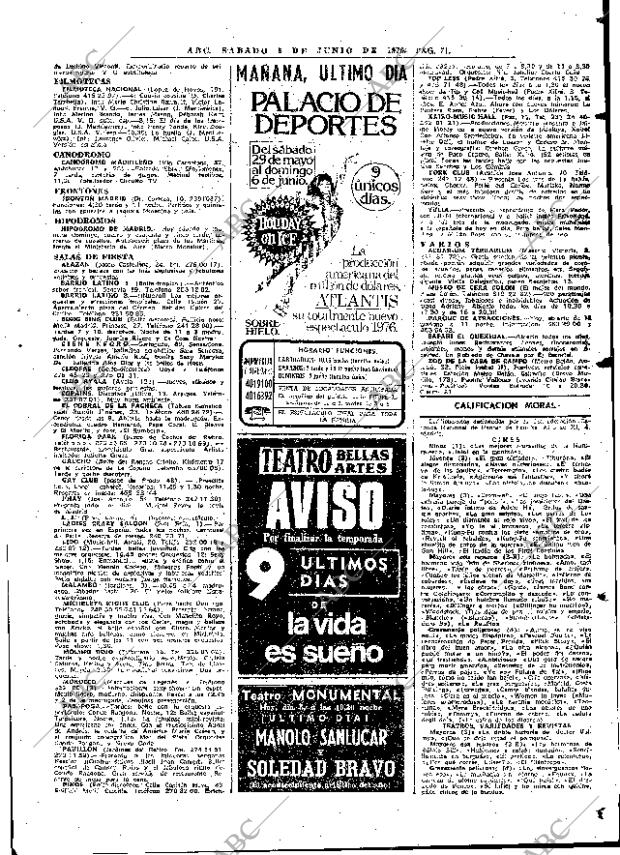 ABC MADRID 05-06-1976 página 89