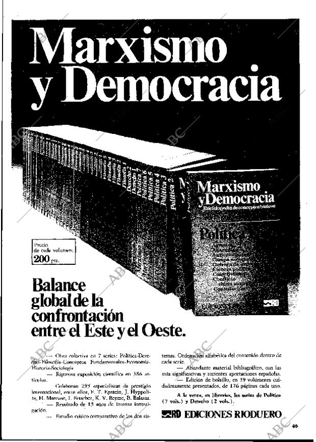 BLANCO Y NEGRO MADRID 05-06-1976 página 69