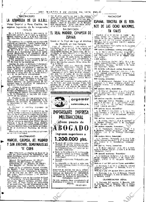 ABC MADRID 08-06-1976 página 86