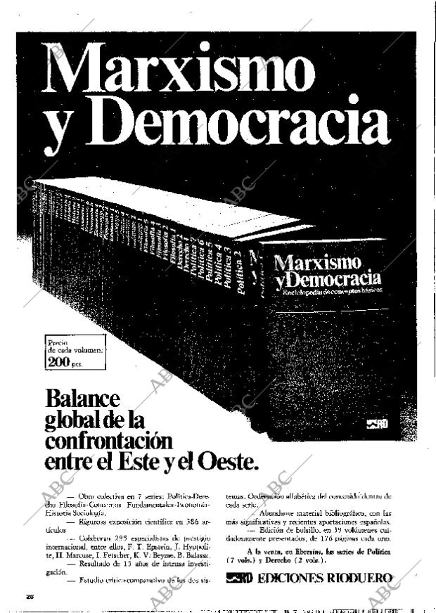 BLANCO Y NEGRO MADRID 12-06-1976 página 26