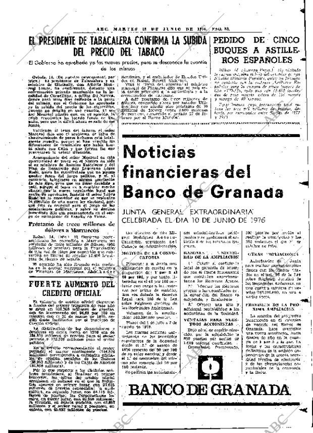 ABC MADRID 15-06-1976 página 81