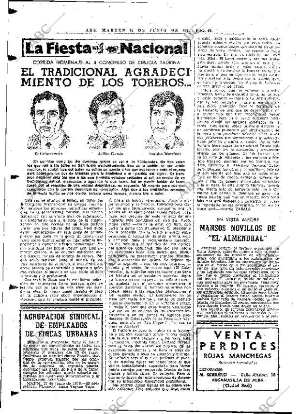 ABC MADRID 15-06-1976 página 92