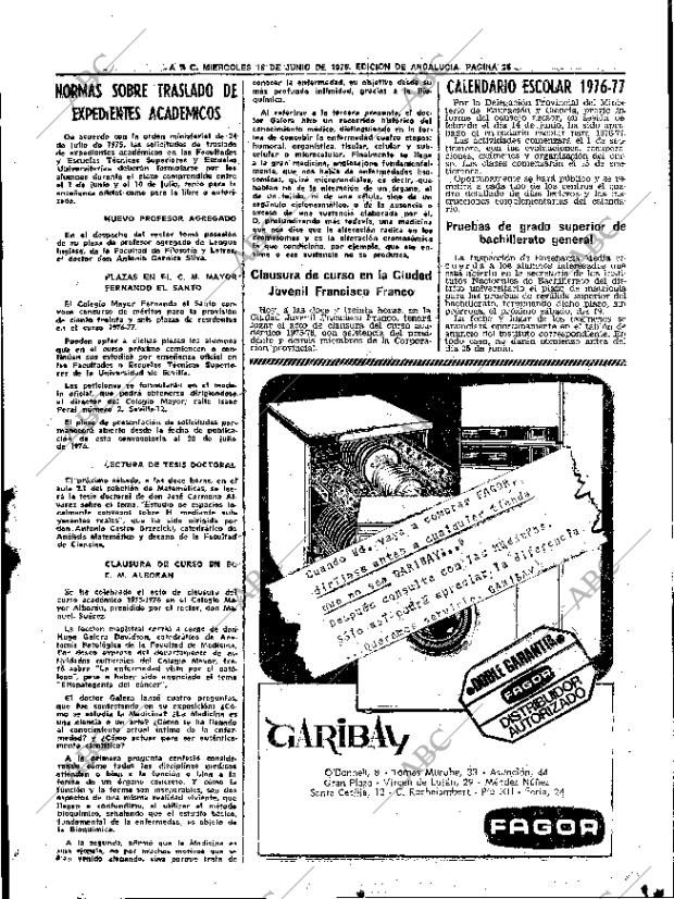 ABC SEVILLA 16-06-1976 página 55