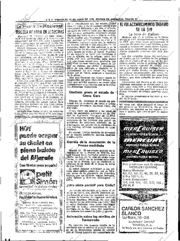 ABC SEVILLA 16-06-1976 página 64