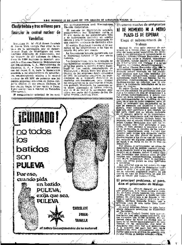 ABC SEVILLA 20-06-1976 página 45