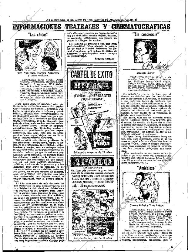 ABC SEVILLA 20-06-1976 página 63