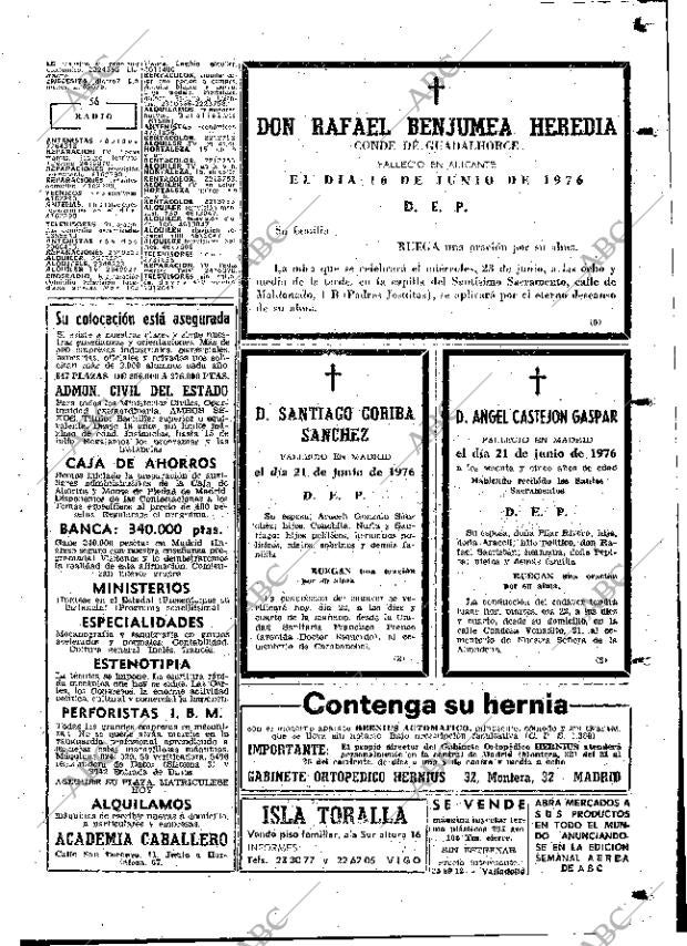 ABC MADRID 22-06-1976 página 115