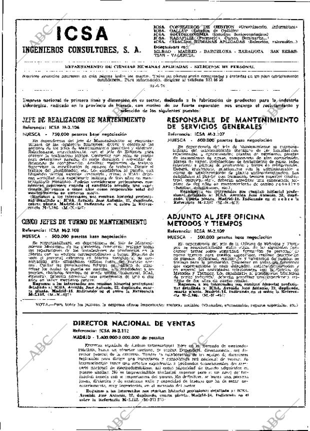 ABC MADRID 22-06-1976 página 24