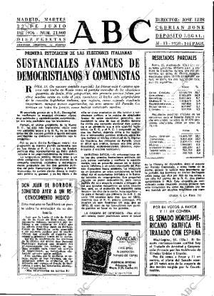 ABC MADRID 22-06-1976 página 25