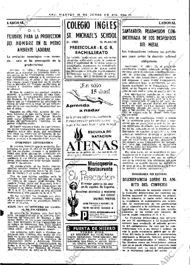 ABC MADRID 22-06-1976 página 41