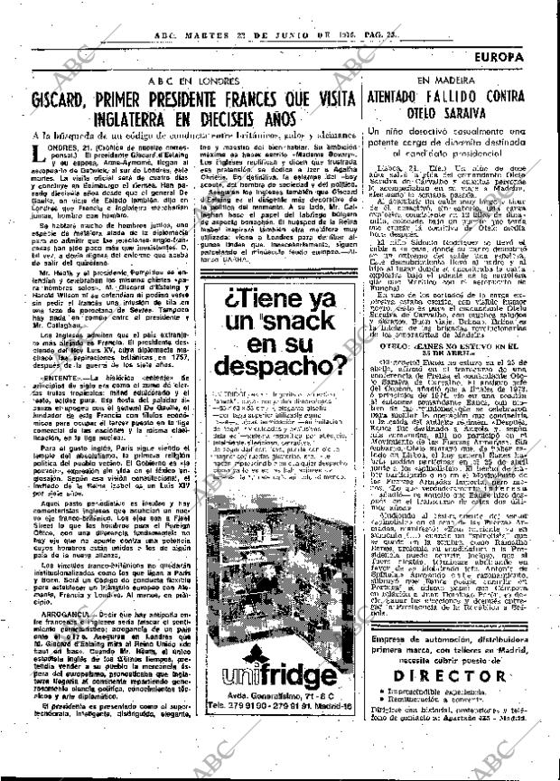 ABC MADRID 22-06-1976 página 47