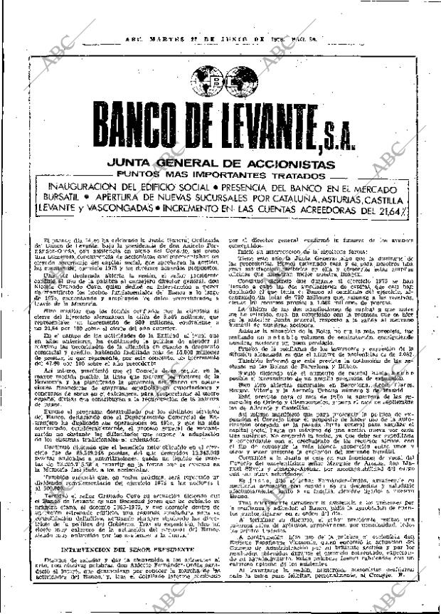 ABC MADRID 22-06-1976 página 54