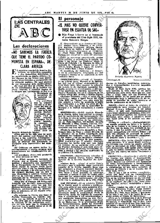 ABC MADRID 22-06-1976 página 72