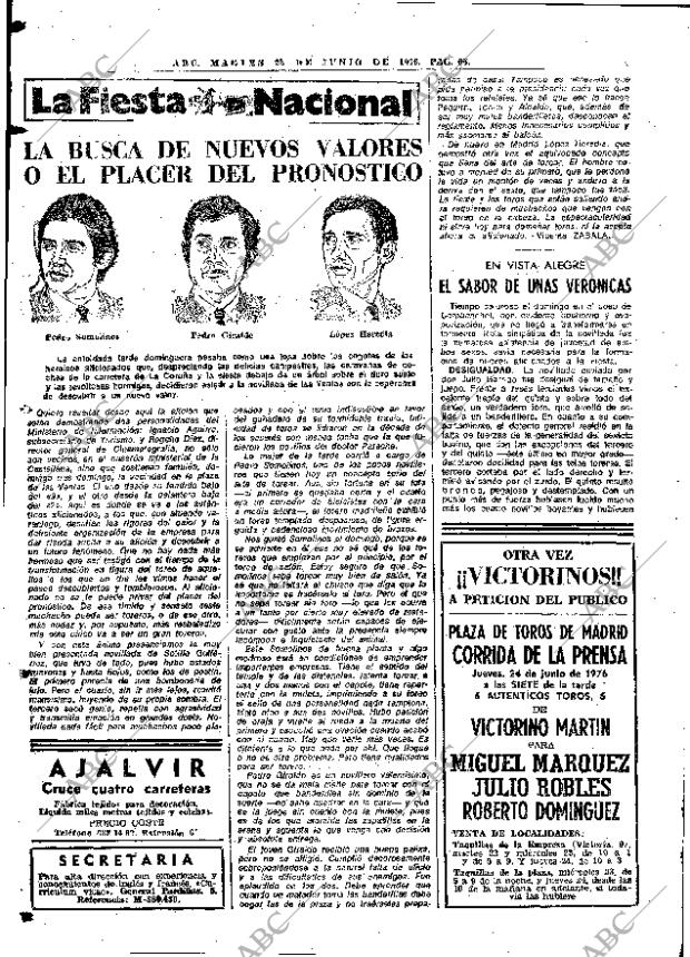 ABC MADRID 22-06-1976 página 90