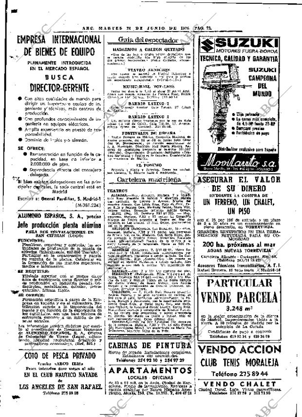ABC MADRID 22-06-1976 página 96