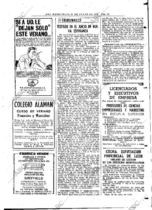 ABC MADRID 23-06-1976 página 85