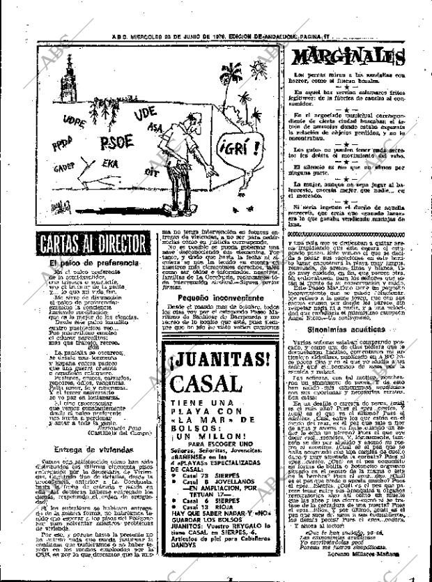 ABC SEVILLA 23-06-1976 página 47