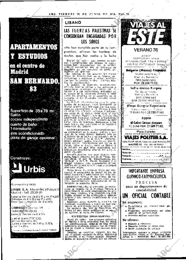 ABC MADRID 25-06-1976 página 40