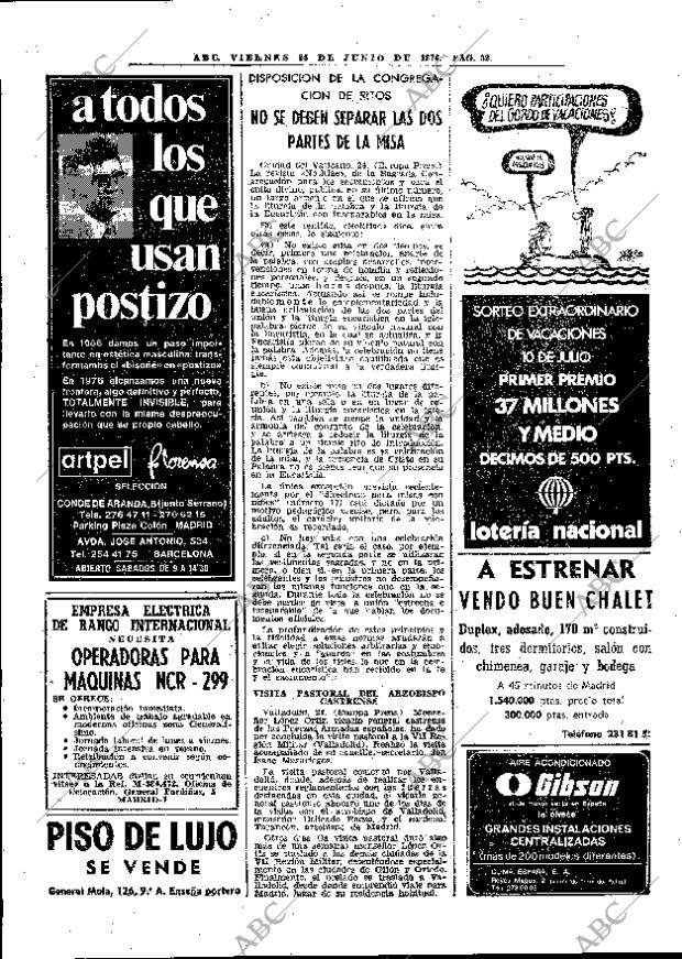 ABC MADRID 25-06-1976 página 44