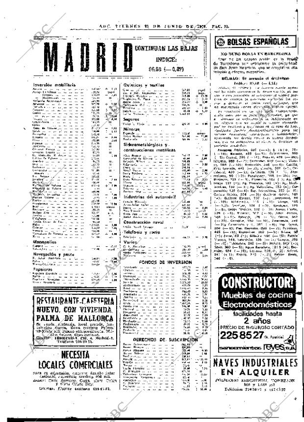 ABC MADRID 25-06-1976 página 67