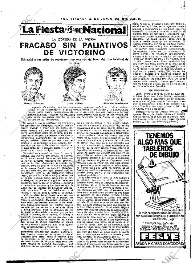 ABC MADRID 25-06-1976 página 77