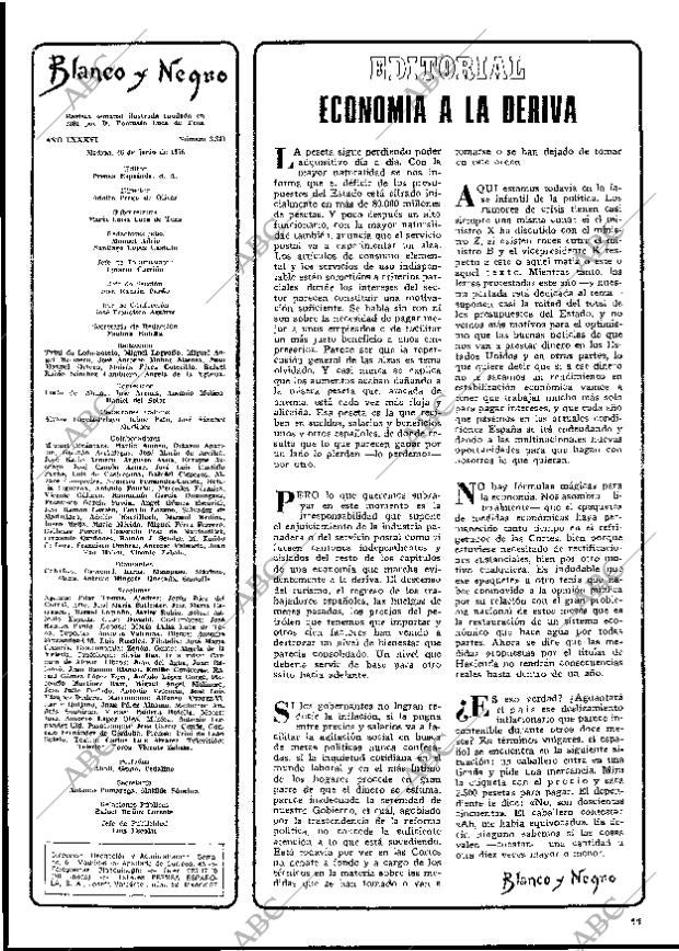 BLANCO Y NEGRO MADRID 26-06-1976 página 11