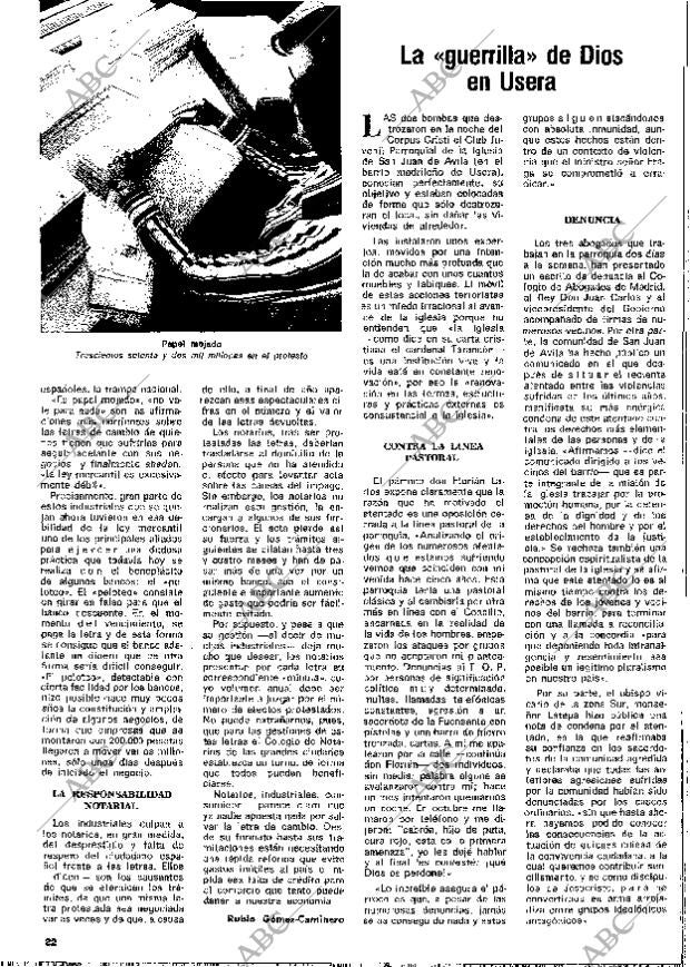 BLANCO Y NEGRO MADRID 26-06-1976 página 22