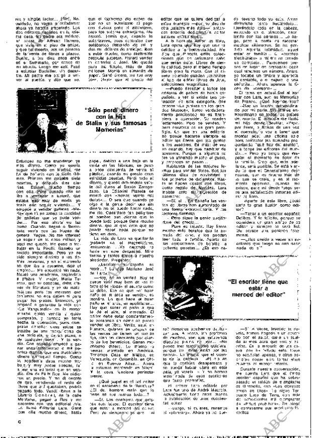 BLANCO Y NEGRO MADRID 26-06-1976 página 6