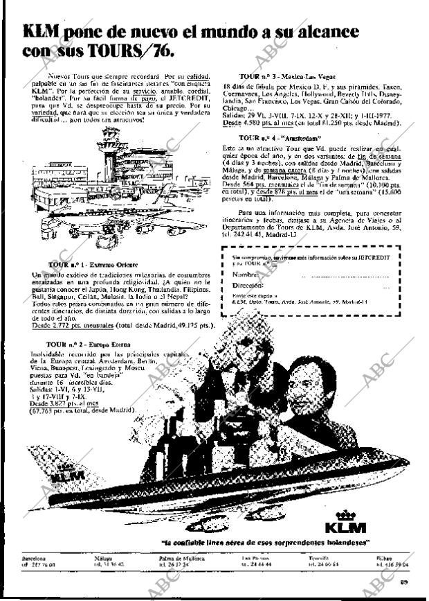 BLANCO Y NEGRO MADRID 26-06-1976 página 69