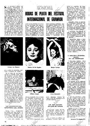 BLANCO Y NEGRO MADRID 26-06-1976 página 72