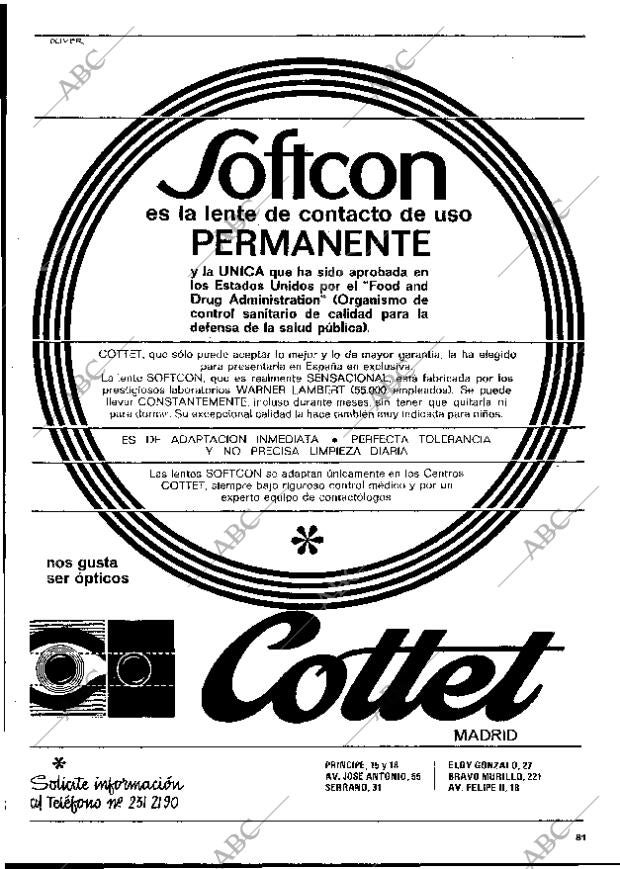 BLANCO Y NEGRO MADRID 26-06-1976 página 81